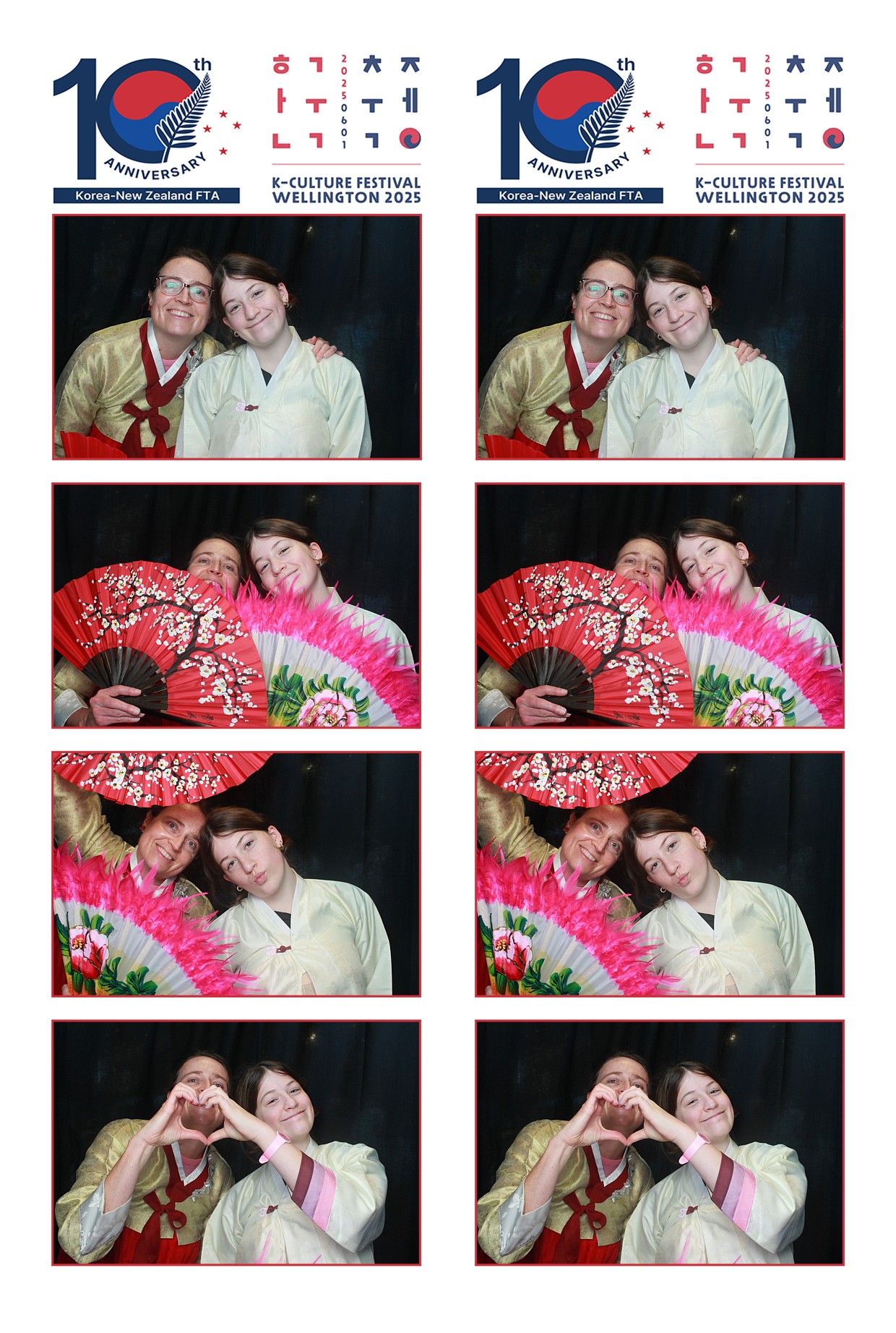 K-Culture Festival 2025 - Booth 2 | View more photos from the event at wgtngallery.classicphotobooths.co.nz/u/wgtncpbgallery/K-Culture-Festival-2025-Booth-2