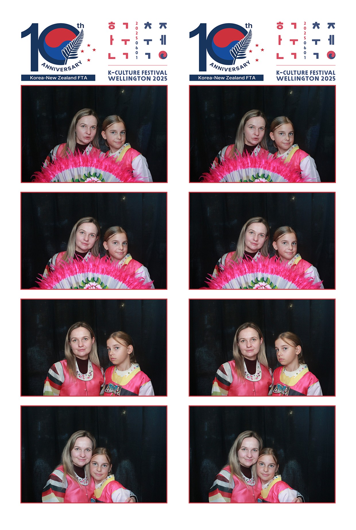 K-Culture Festival 2025 - Booth 2 | View more photos from the event at wgtngallery.classicphotobooths.co.nz/u/wgtncpbgallery/K-Culture-Festival-2025-Booth-2