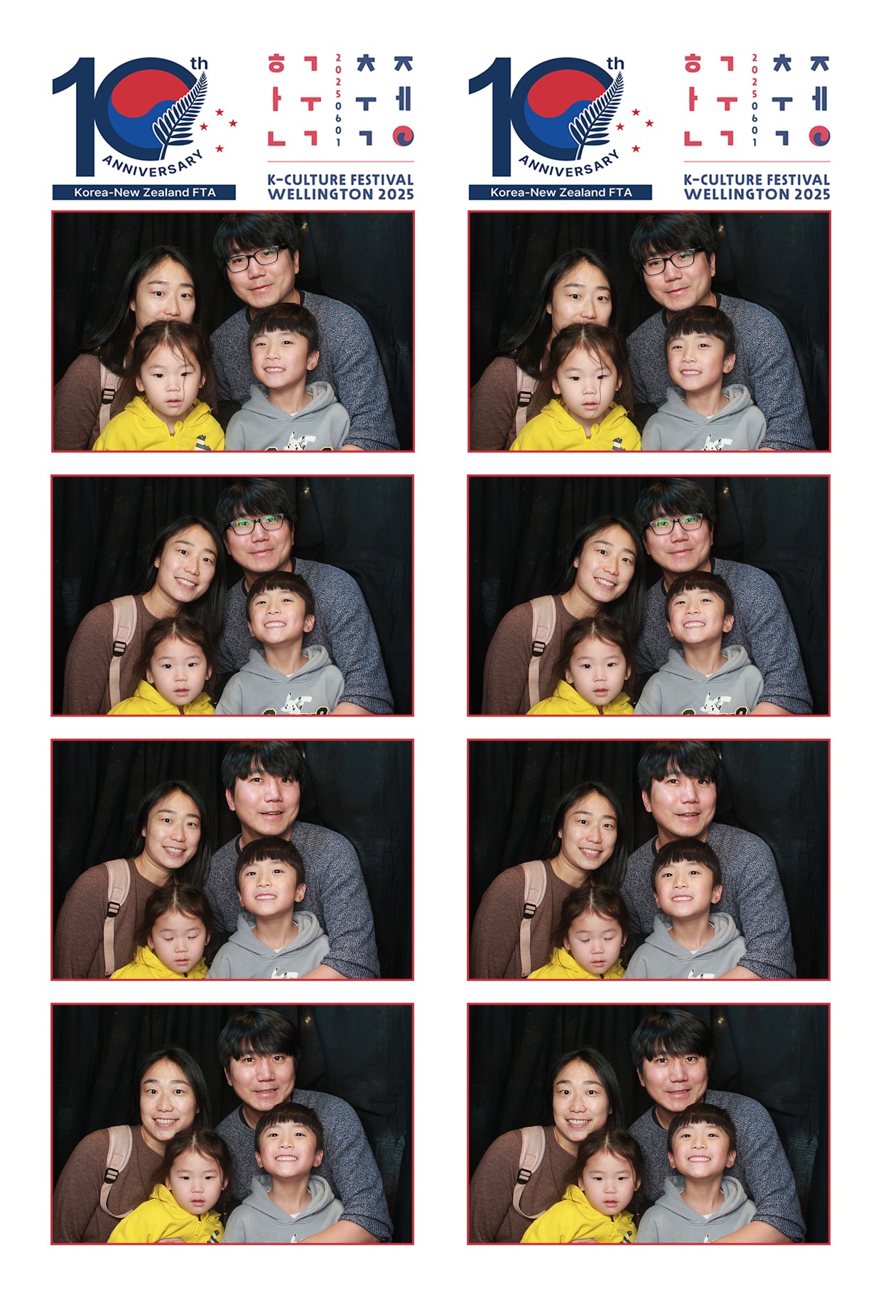 K-Culture Festival 2025 - Booth 2 | View more photos from the event at wgtngallery.classicphotobooths.co.nz/u/wgtncpbgallery/K-Culture-Festival-2025-Booth-2