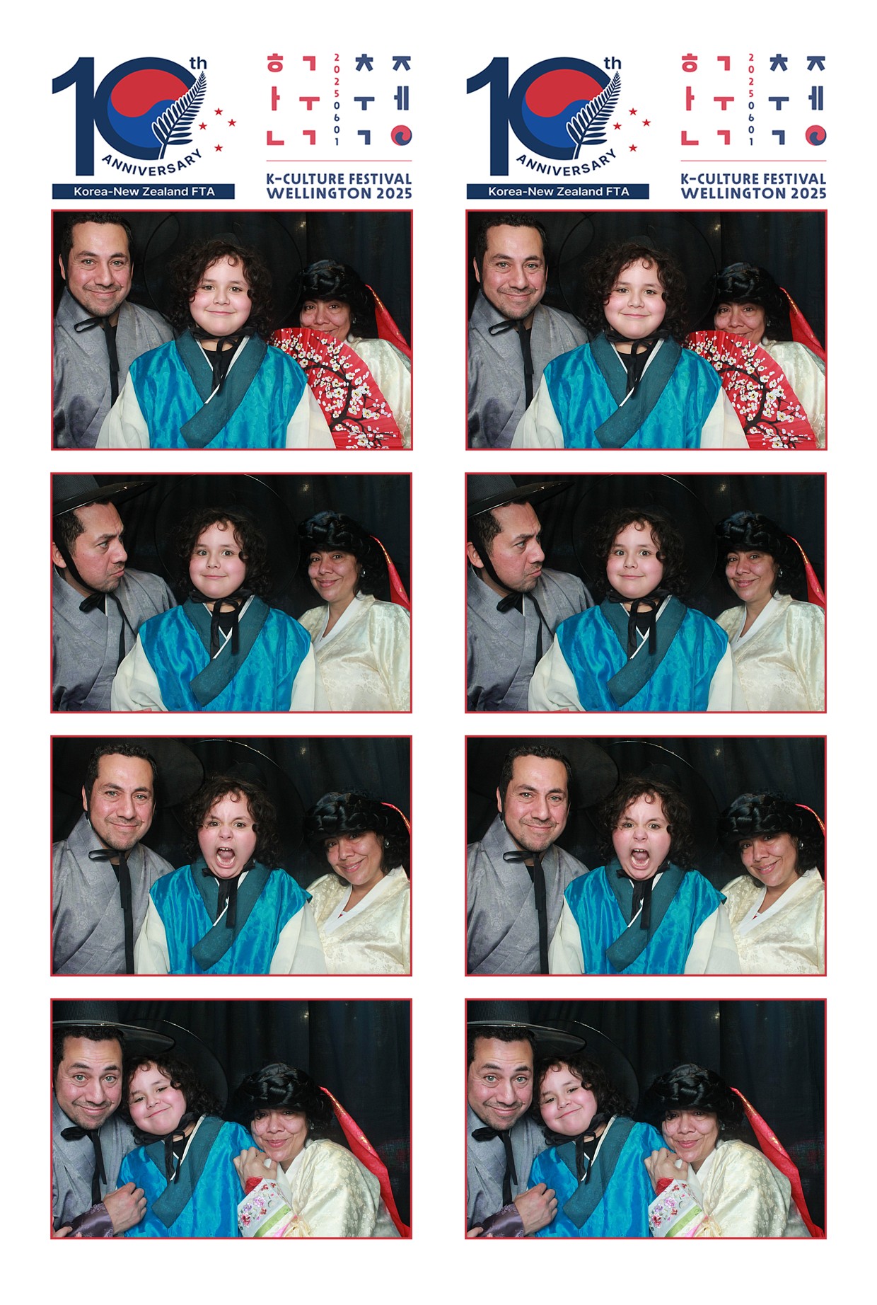 K-Culture Festival 2025 - Booth 2 | View more photos from the event at wgtngallery.classicphotobooths.co.nz/u/wgtncpbgallery/K-Culture-Festival-2025-Booth-2