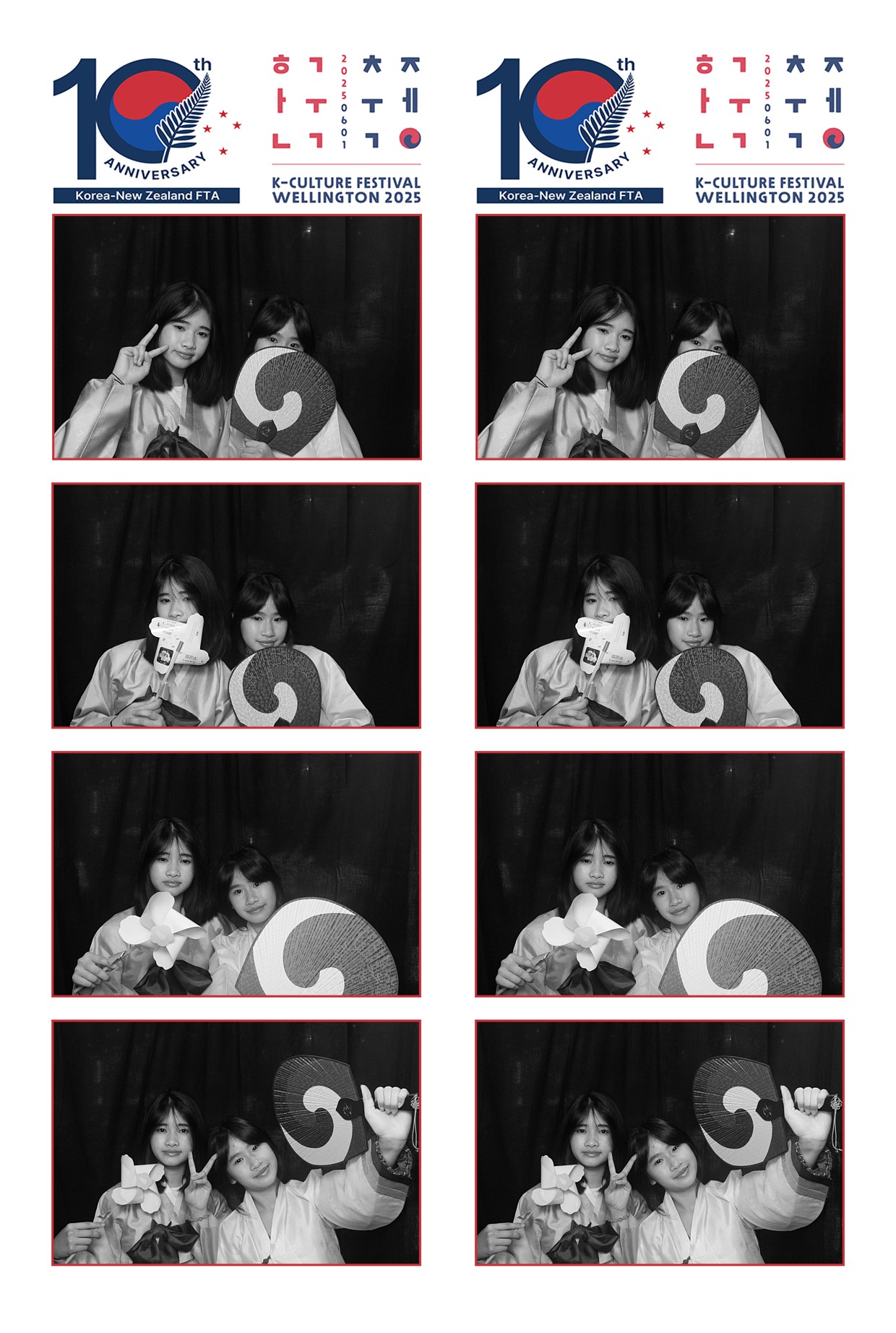 K-Culture Festival 2025 - Booth 2 | View more photos from the event at wgtngallery.classicphotobooths.co.nz/u/wgtncpbgallery/K-Culture-Festival-2025-Booth-2