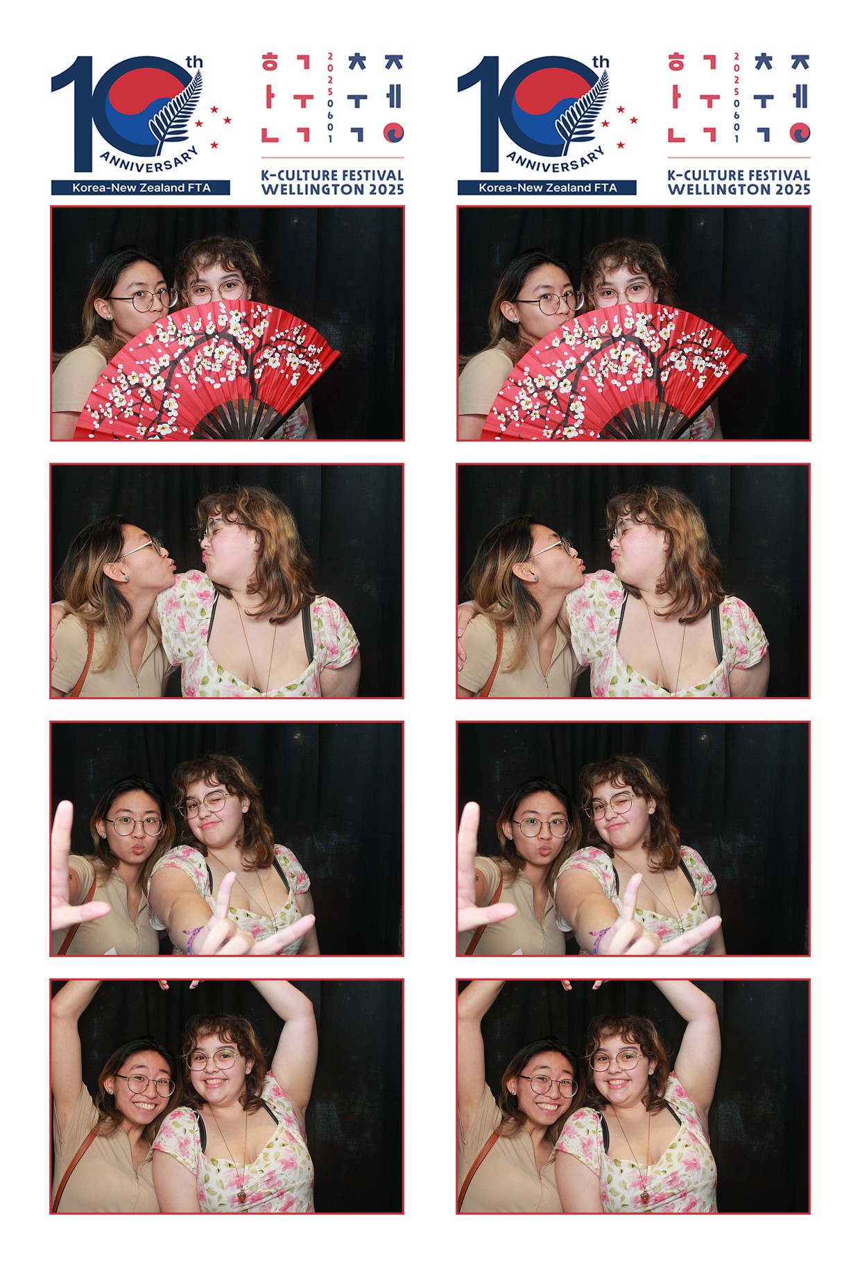 K-Culture Festival 2025 - Booth 2 | View more photos from the event at wgtngallery.classicphotobooths.co.nz/u/wgtncpbgallery/K-Culture-Festival-2025-Booth-2