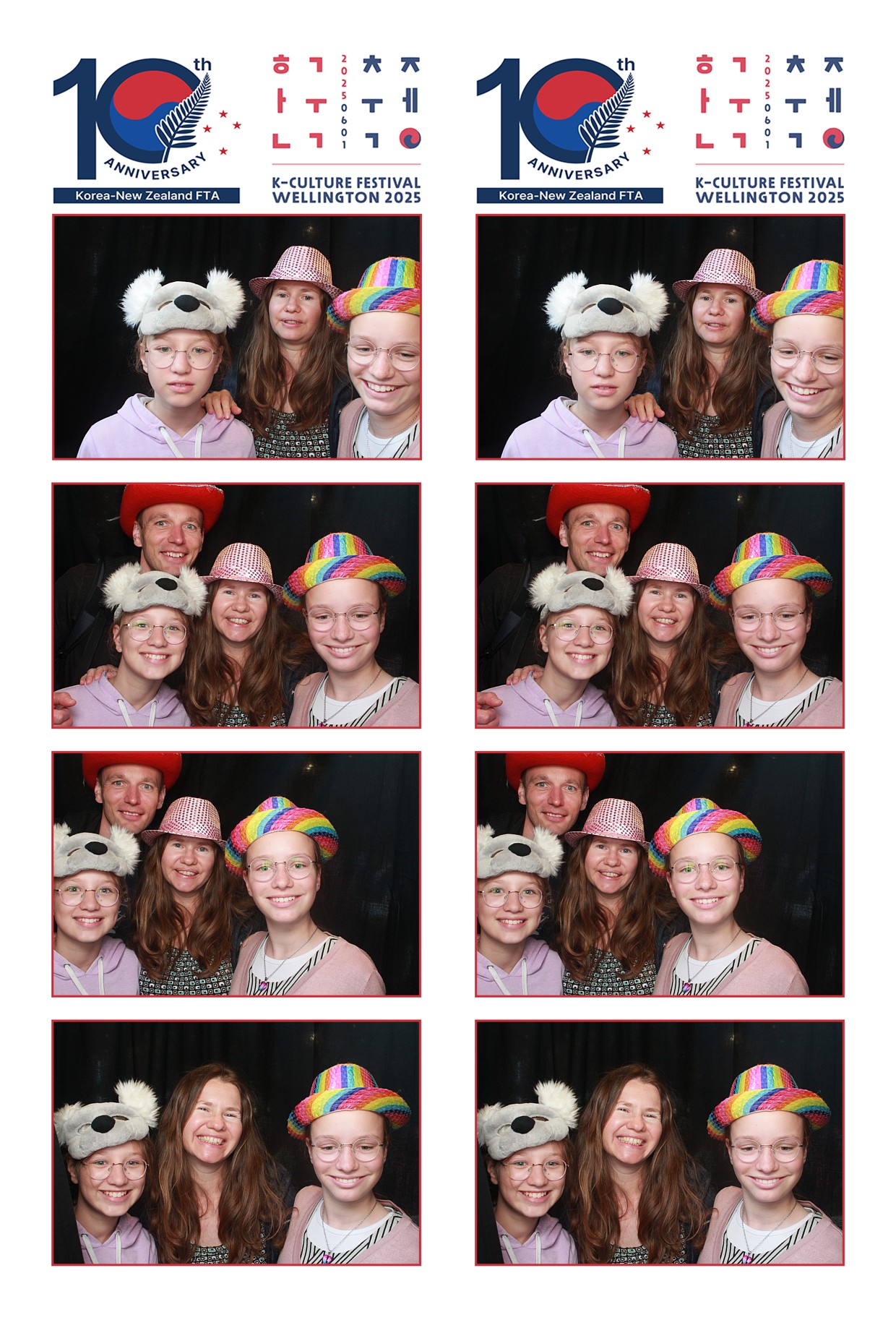 K-Culture Festival 2025 - Booth 2 | View more photos from the event at wgtngallery.classicphotobooths.co.nz/u/wgtncpbgallery/K-Culture-Festival-2025-Booth-2