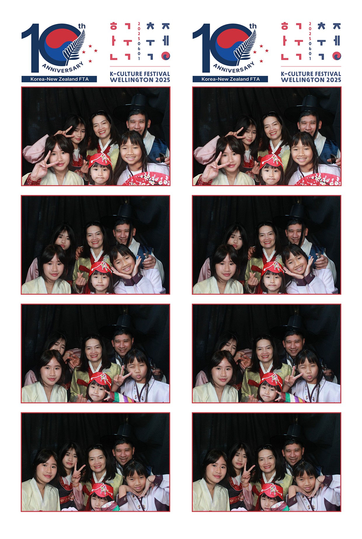 K-Culture Festival 2025 - Booth 2 | View more photos from the event at wgtngallery.classicphotobooths.co.nz/u/wgtncpbgallery/K-Culture-Festival-2025-Booth-2