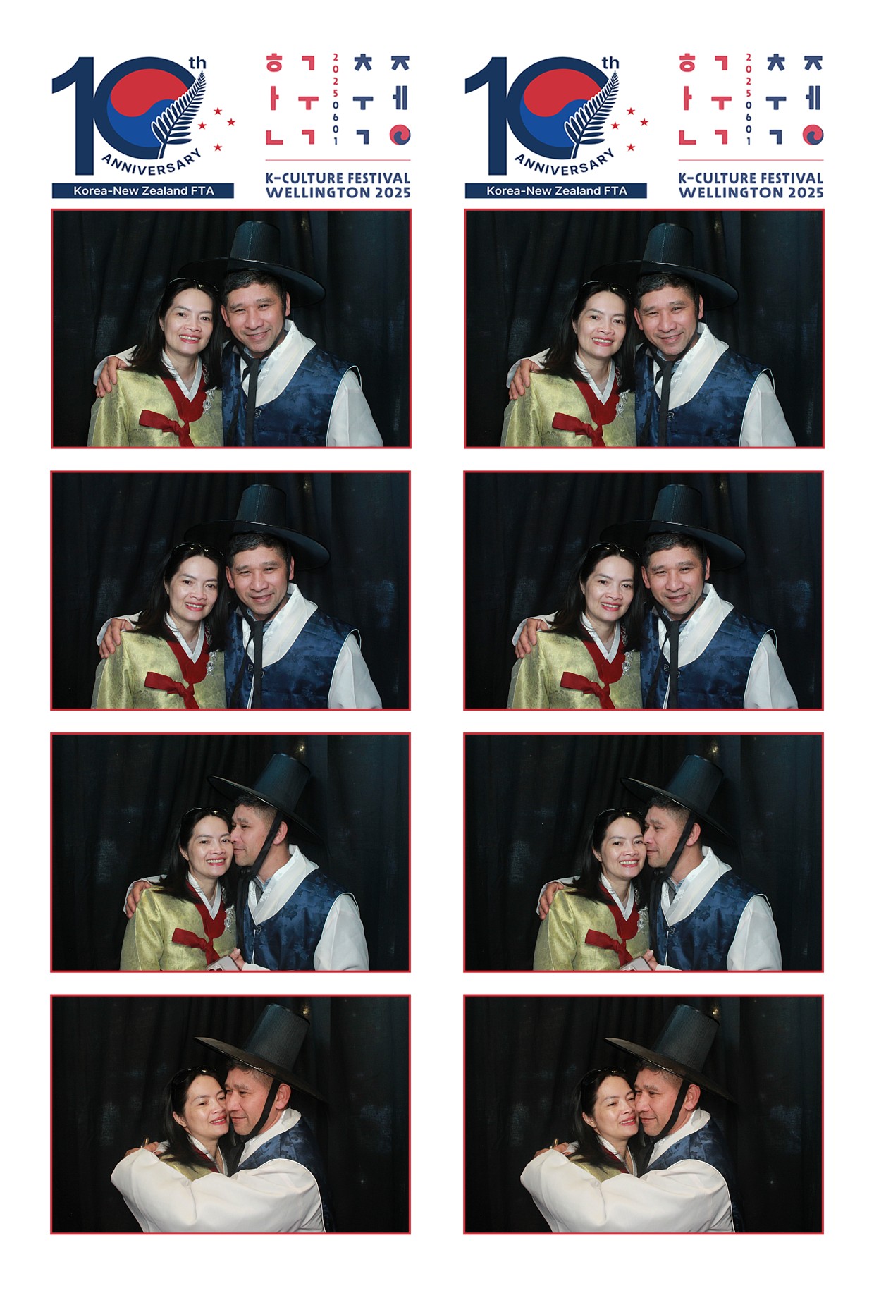 K-Culture Festival 2025 - Booth 2 | View more photos from the event at wgtngallery.classicphotobooths.co.nz/u/wgtncpbgallery/K-Culture-Festival-2025-Booth-2