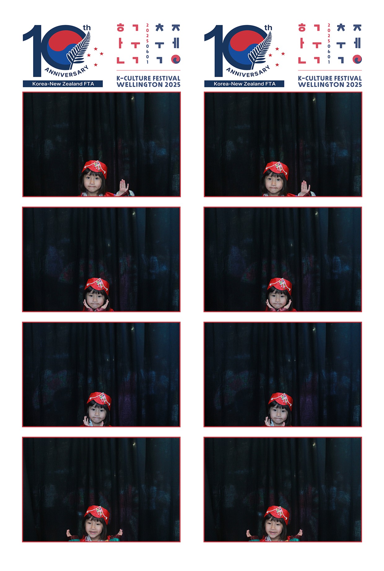 K-Culture Festival 2025 - Booth 2 | View more photos from the event at wgtngallery.classicphotobooths.co.nz/u/wgtncpbgallery/K-Culture-Festival-2025-Booth-2