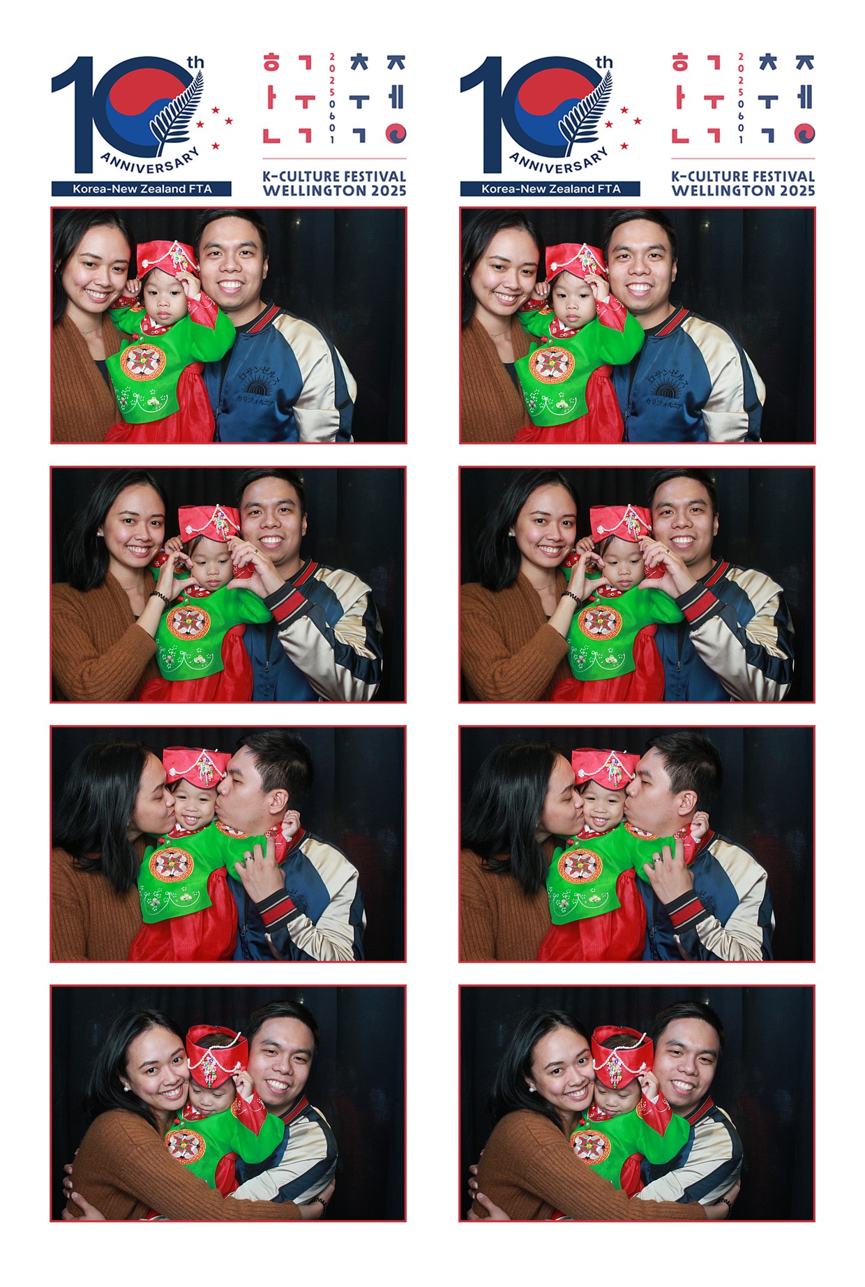 K-Culture Festival 2025 - Booth 2 | View more photos from the event at wgtngallery.classicphotobooths.co.nz/u/wgtncpbgallery/K-Culture-Festival-2025-Booth-2