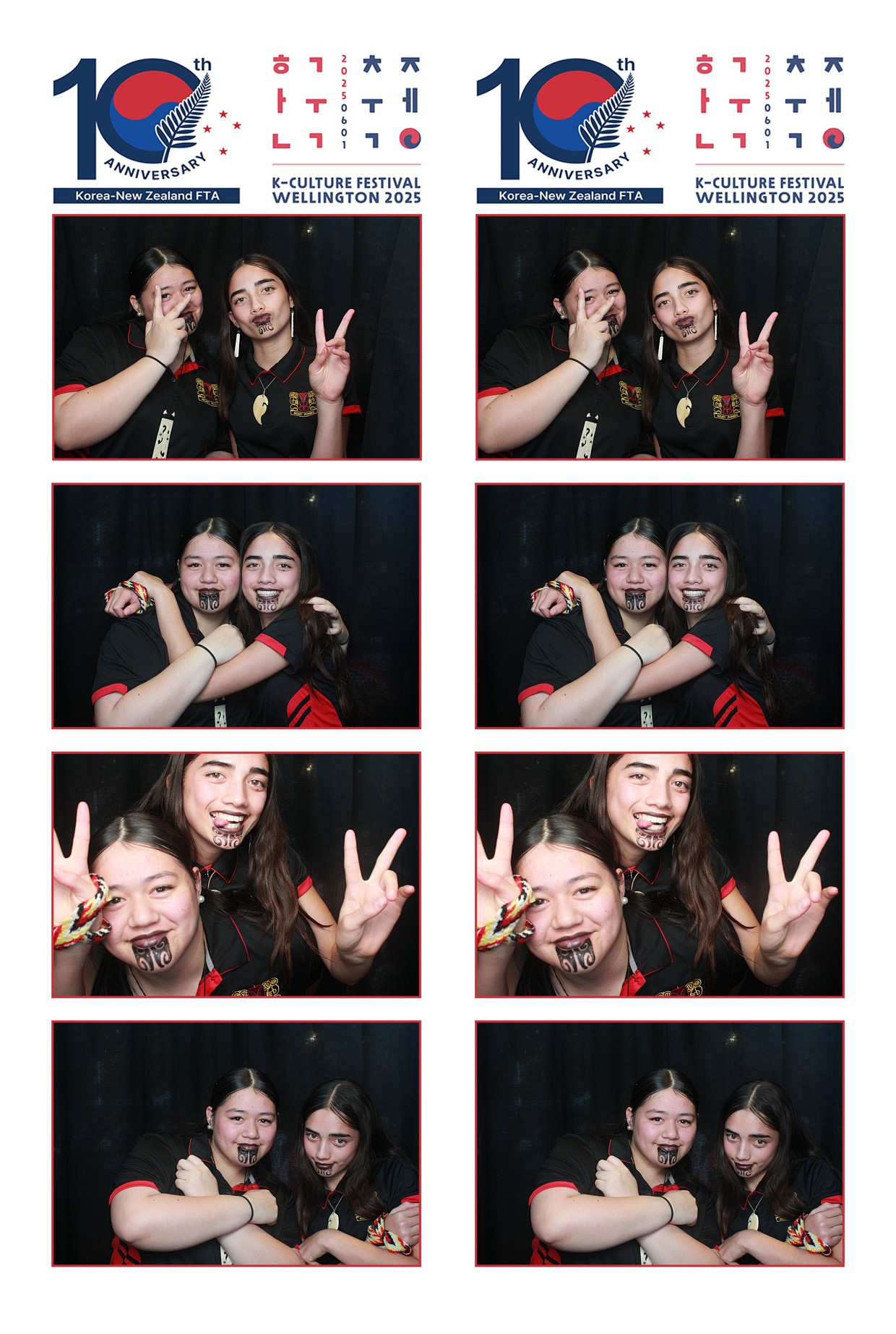 K-Culture Festival 2025 - Booth 2 | View more photos from the event at wgtngallery.classicphotobooths.co.nz/u/wgtncpbgallery/K-Culture-Festival-2025-Booth-2