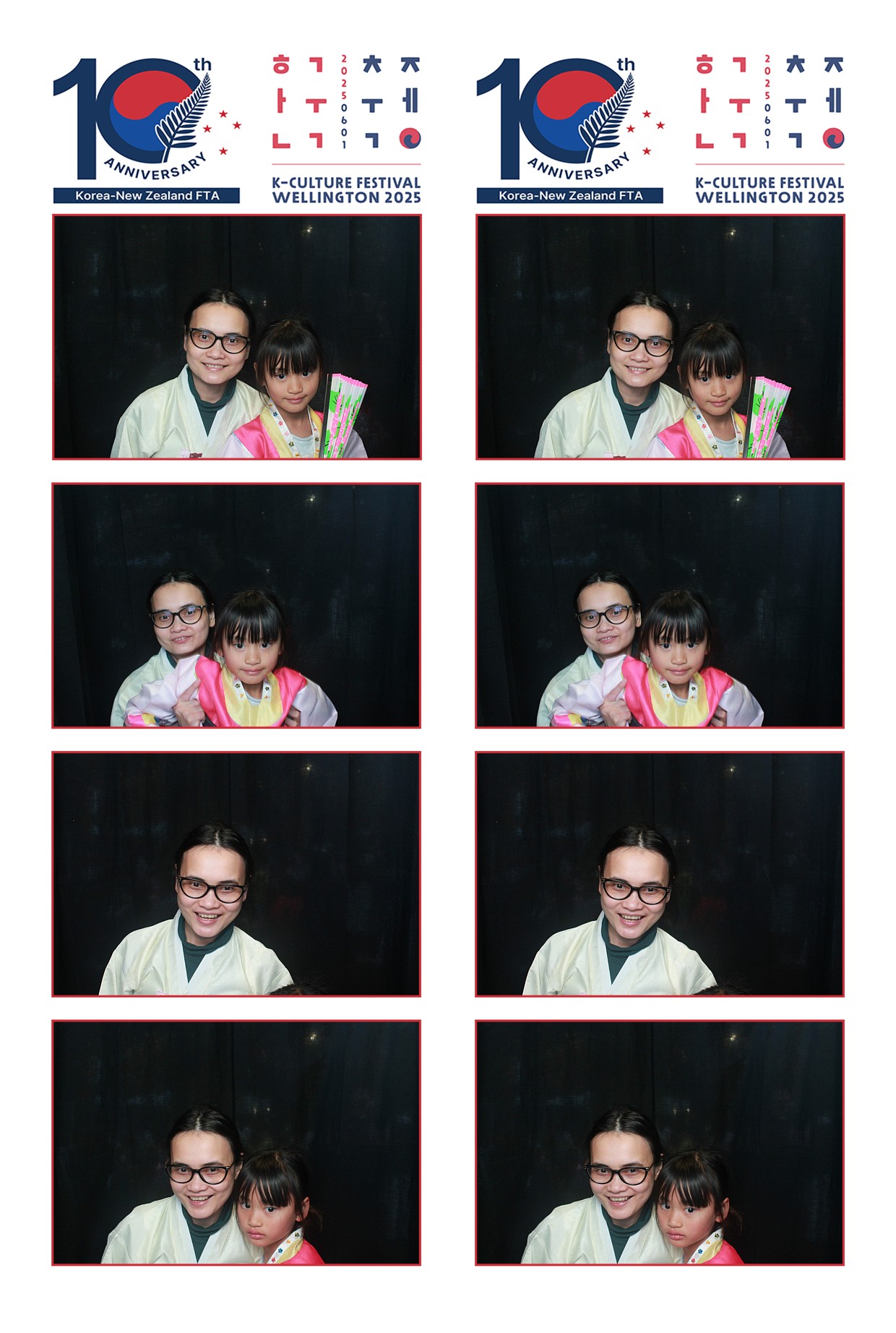 K-Culture Festival 2025 - Booth 2 | View more photos from the event at wgtngallery.classicphotobooths.co.nz/u/wgtncpbgallery/K-Culture-Festival-2025-Booth-2