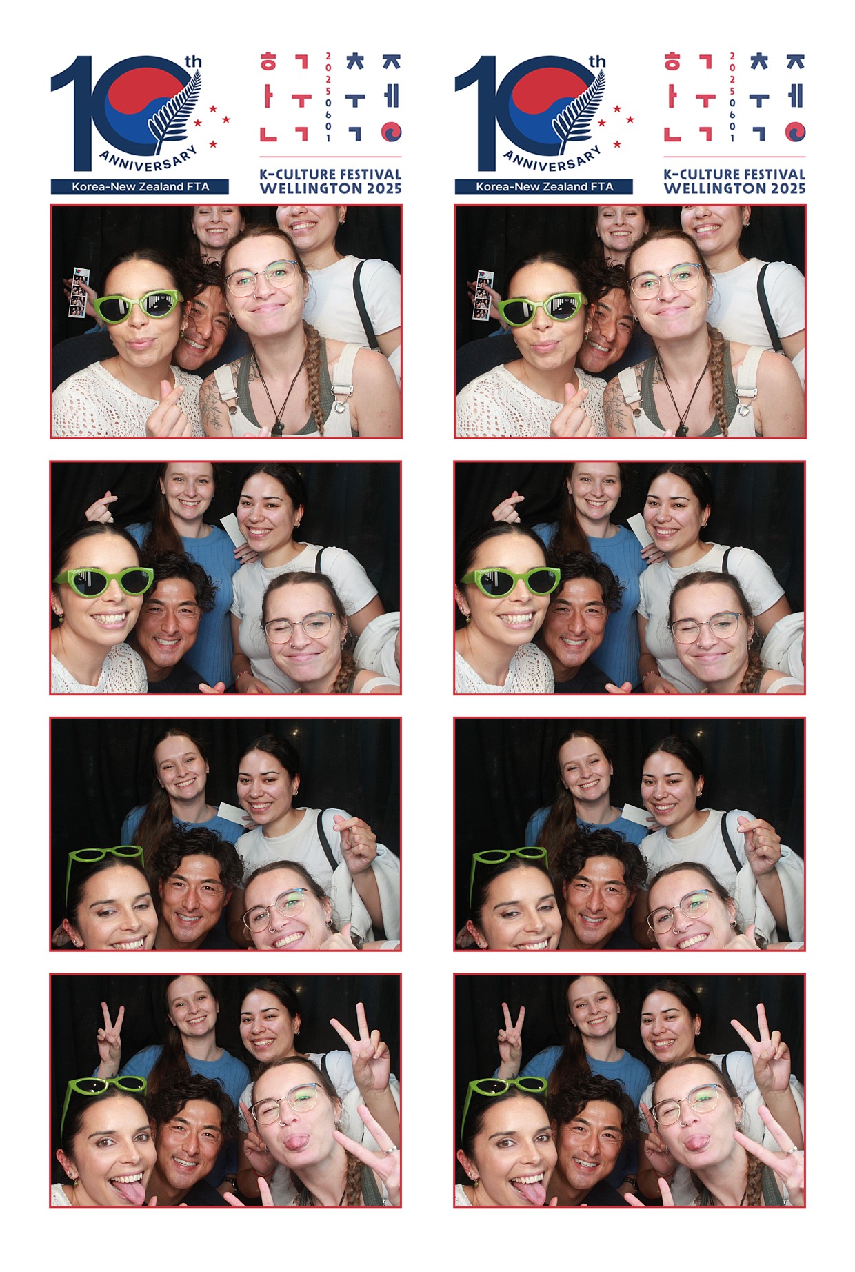 K-Culture Festival 2025 - Booth 2 | View more photos from the event at wgtngallery.classicphotobooths.co.nz/u/wgtncpbgallery/K-Culture-Festival-2025-Booth-2