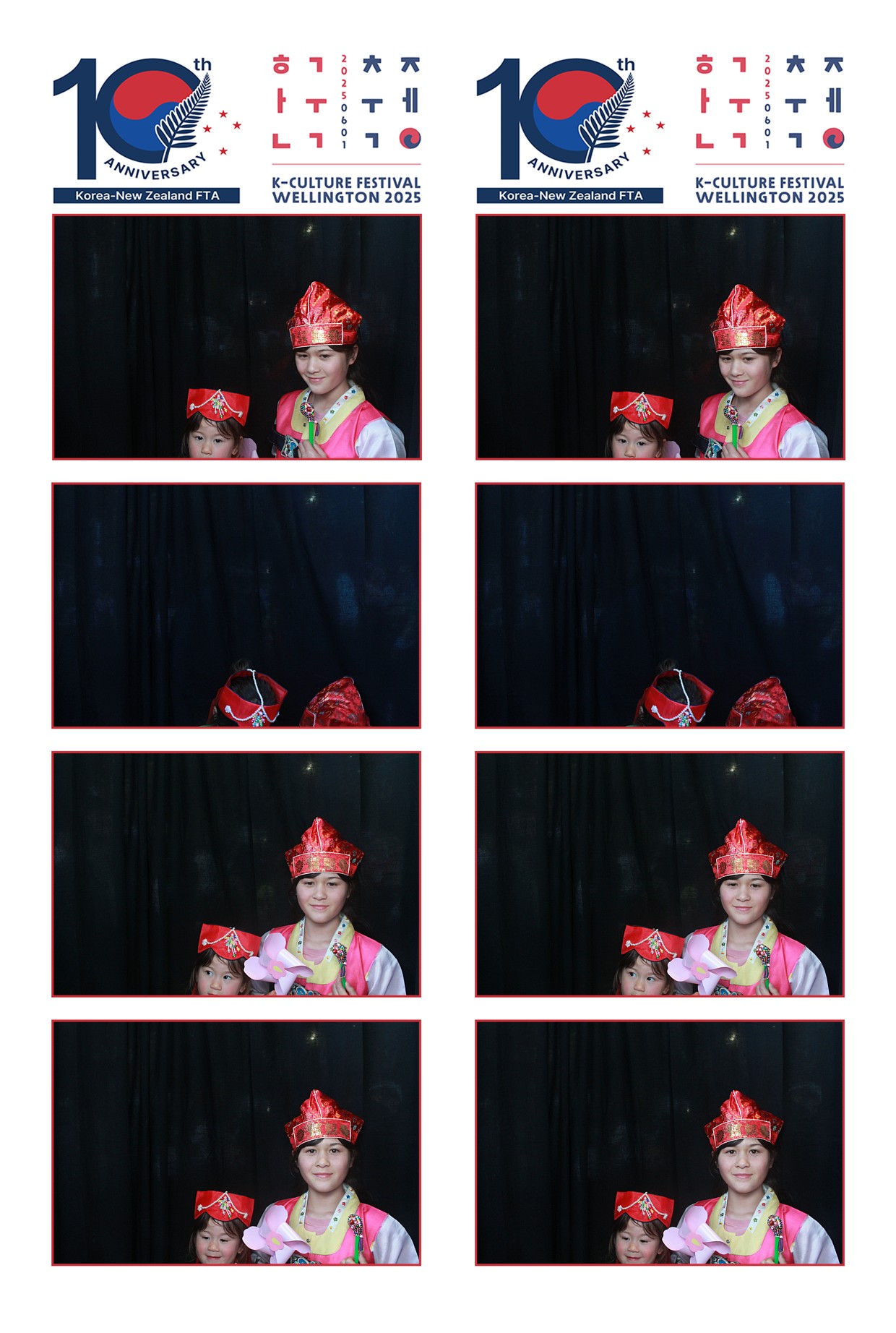 K-Culture Festival 2025 - Booth 2 | View more photos from the event at wgtngallery.classicphotobooths.co.nz/u/wgtncpbgallery/K-Culture-Festival-2025-Booth-2