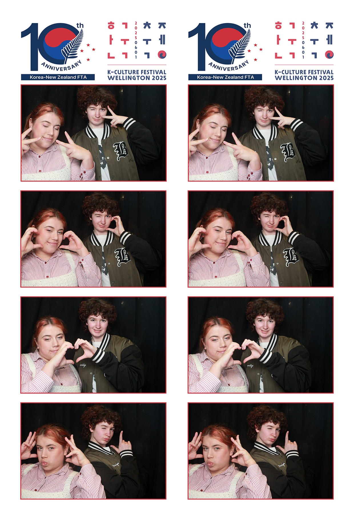 K-Culture Festival 2025 - Booth 2 | View more photos from the event at wgtngallery.classicphotobooths.co.nz/u/wgtncpbgallery/K-Culture-Festival-2025-Booth-2