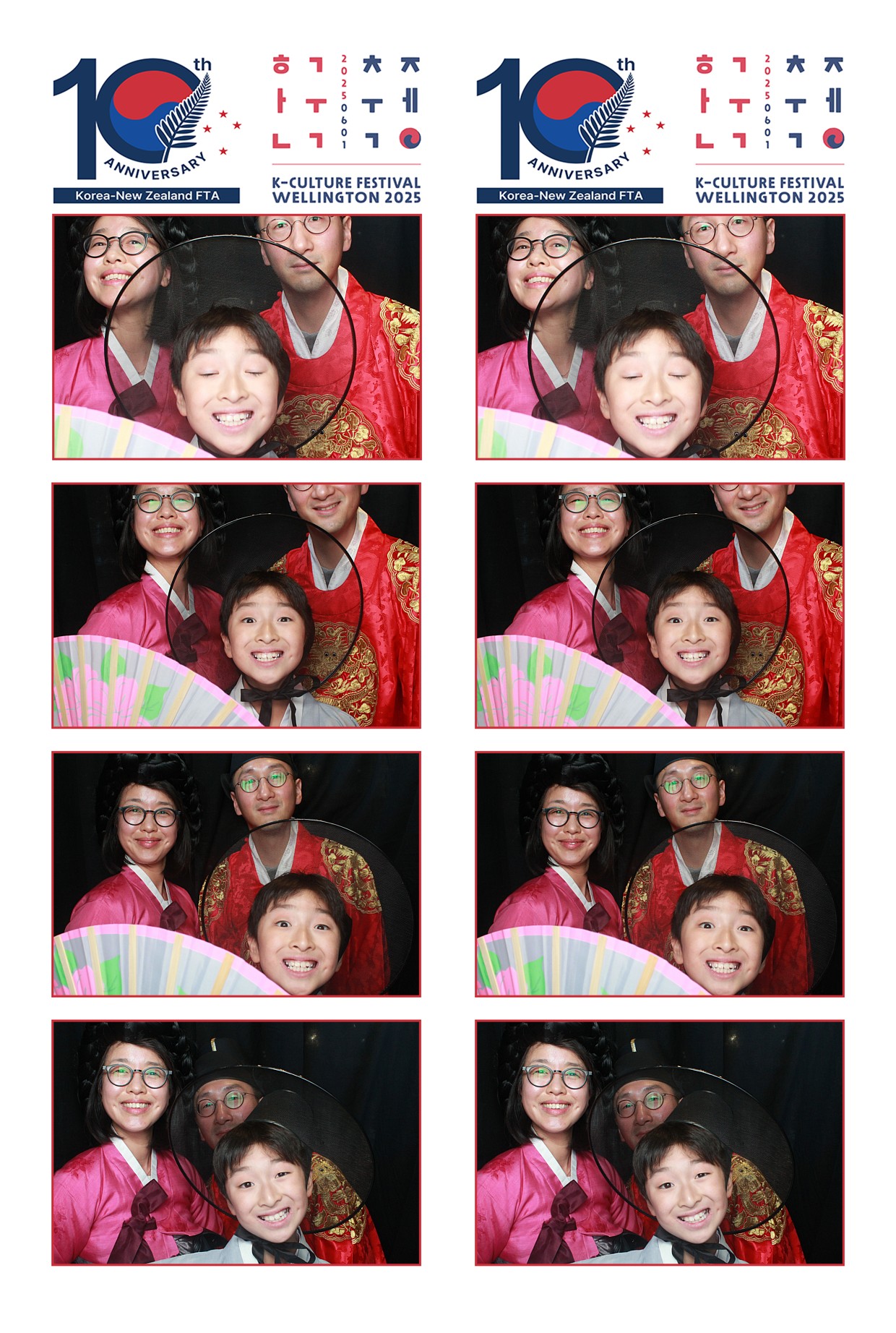 K-Culture Festival 2025 - Booth 2 | View more photos from the event at wgtngallery.classicphotobooths.co.nz/u/wgtncpbgallery/K-Culture-Festival-2025-Booth-2