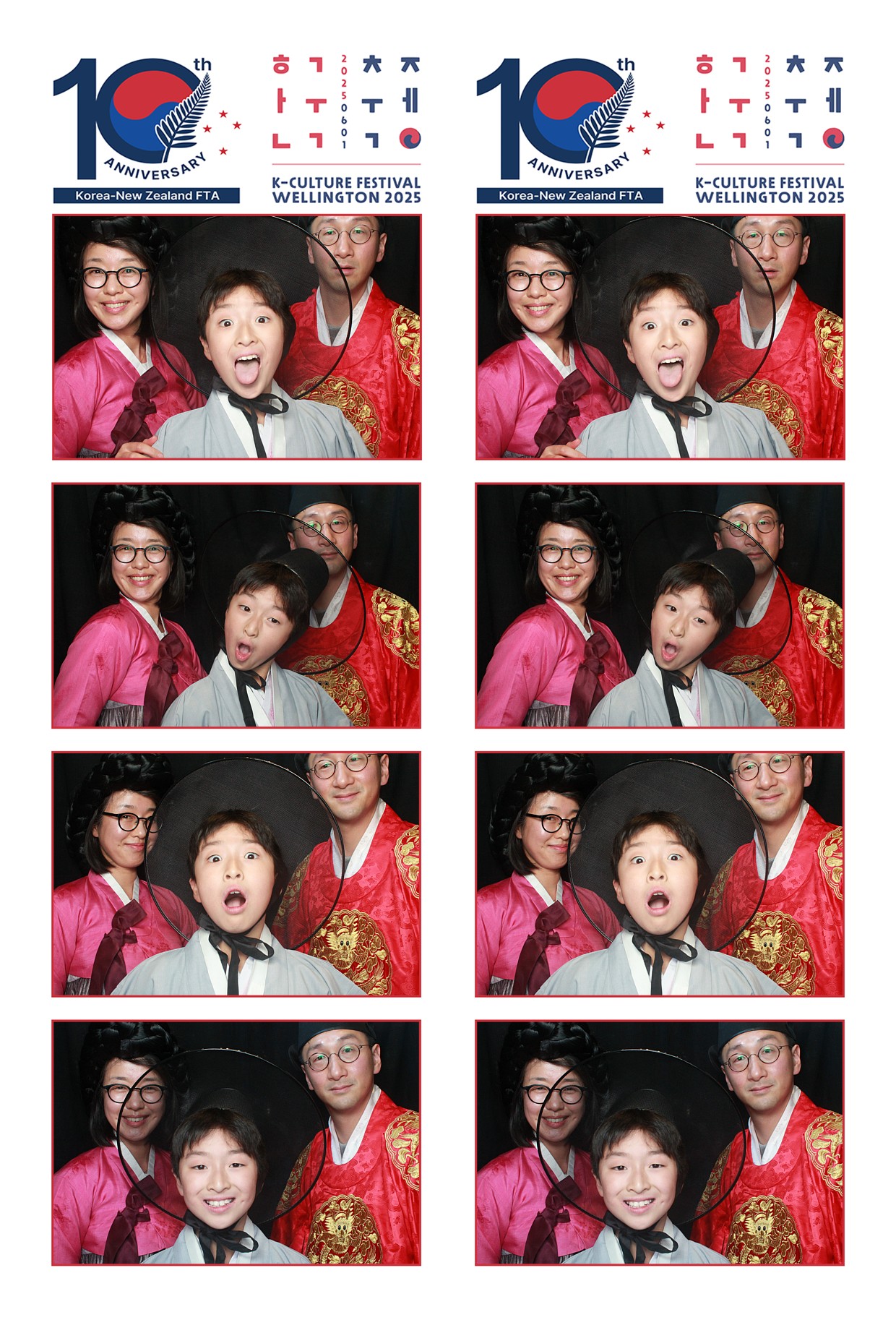 K-Culture Festival 2025 - Booth 2 | View more photos from the event at wgtngallery.classicphotobooths.co.nz/u/wgtncpbgallery/K-Culture-Festival-2025-Booth-2