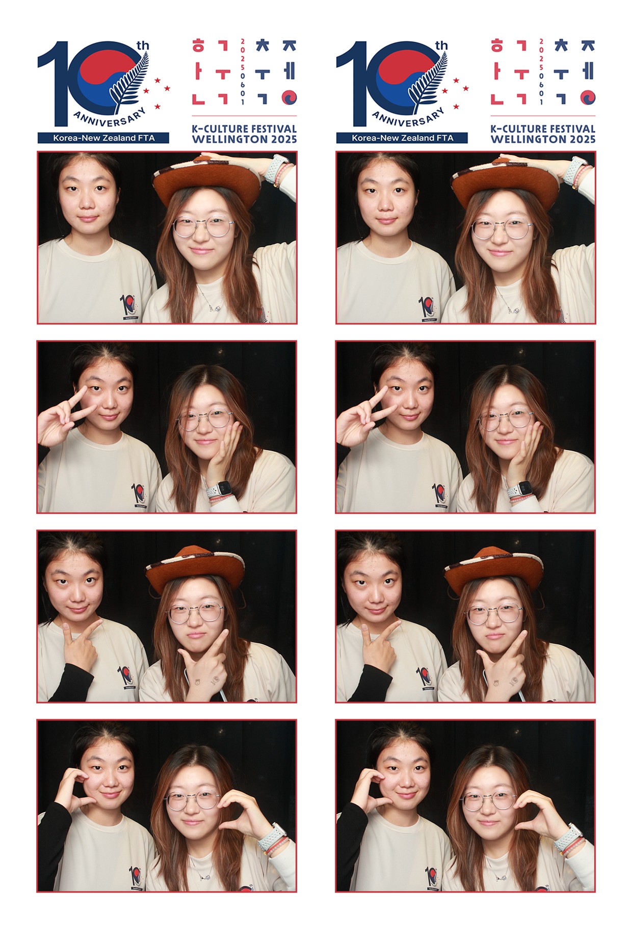 K-Culture Festival 2025 - Booth 2 | View more photos from the event at wgtngallery.classicphotobooths.co.nz/u/wgtncpbgallery/K-Culture-Festival-2025-Booth-2