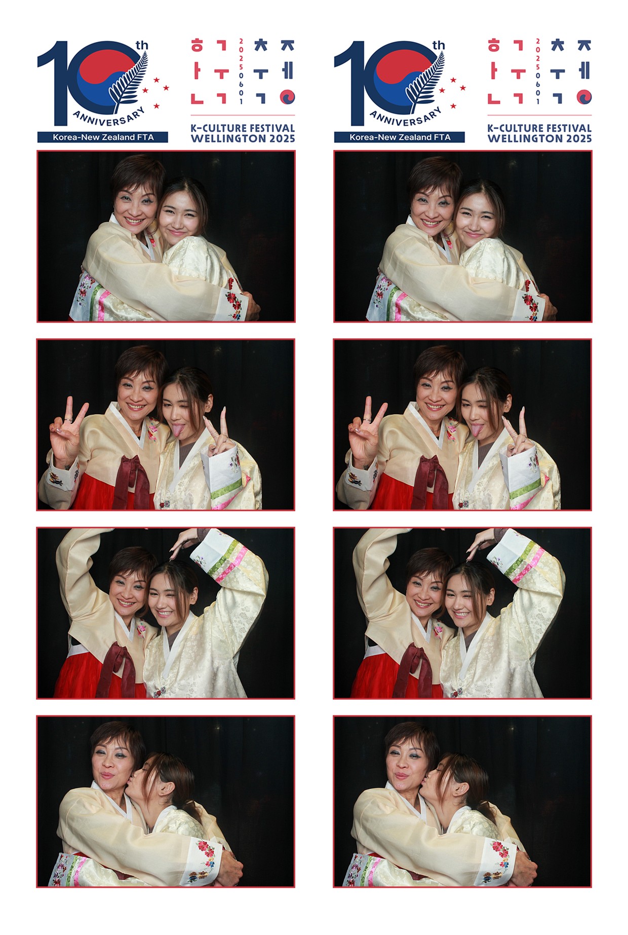 K-Culture Festival 2025 - Booth 2 | View more photos from the event at wgtngallery.classicphotobooths.co.nz/u/wgtncpbgallery/K-Culture-Festival-2025-Booth-2