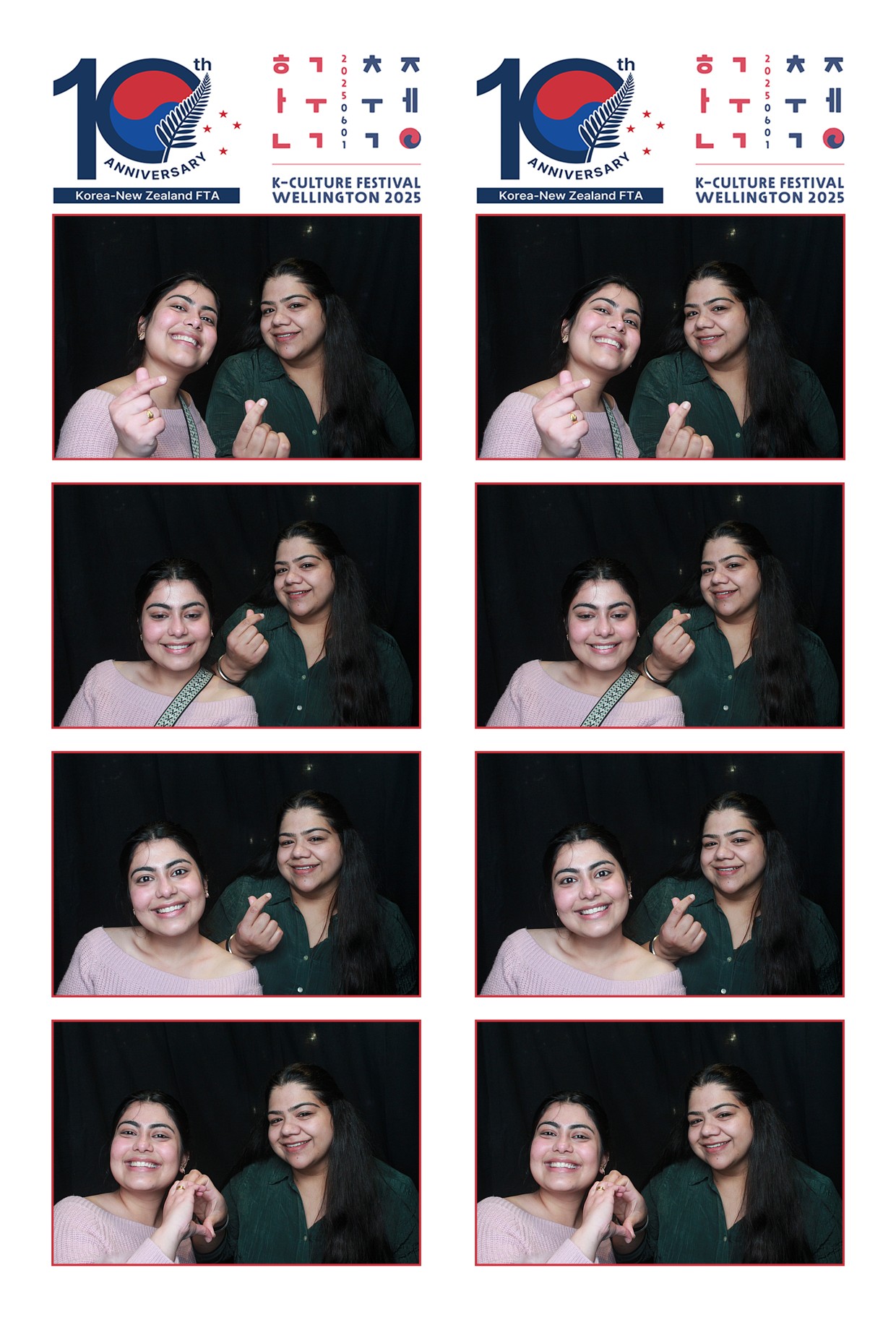 K-Culture Festival 2025 - Booth 2 | View more photos from the event at wgtngallery.classicphotobooths.co.nz/u/wgtncpbgallery/K-Culture-Festival-2025-Booth-2