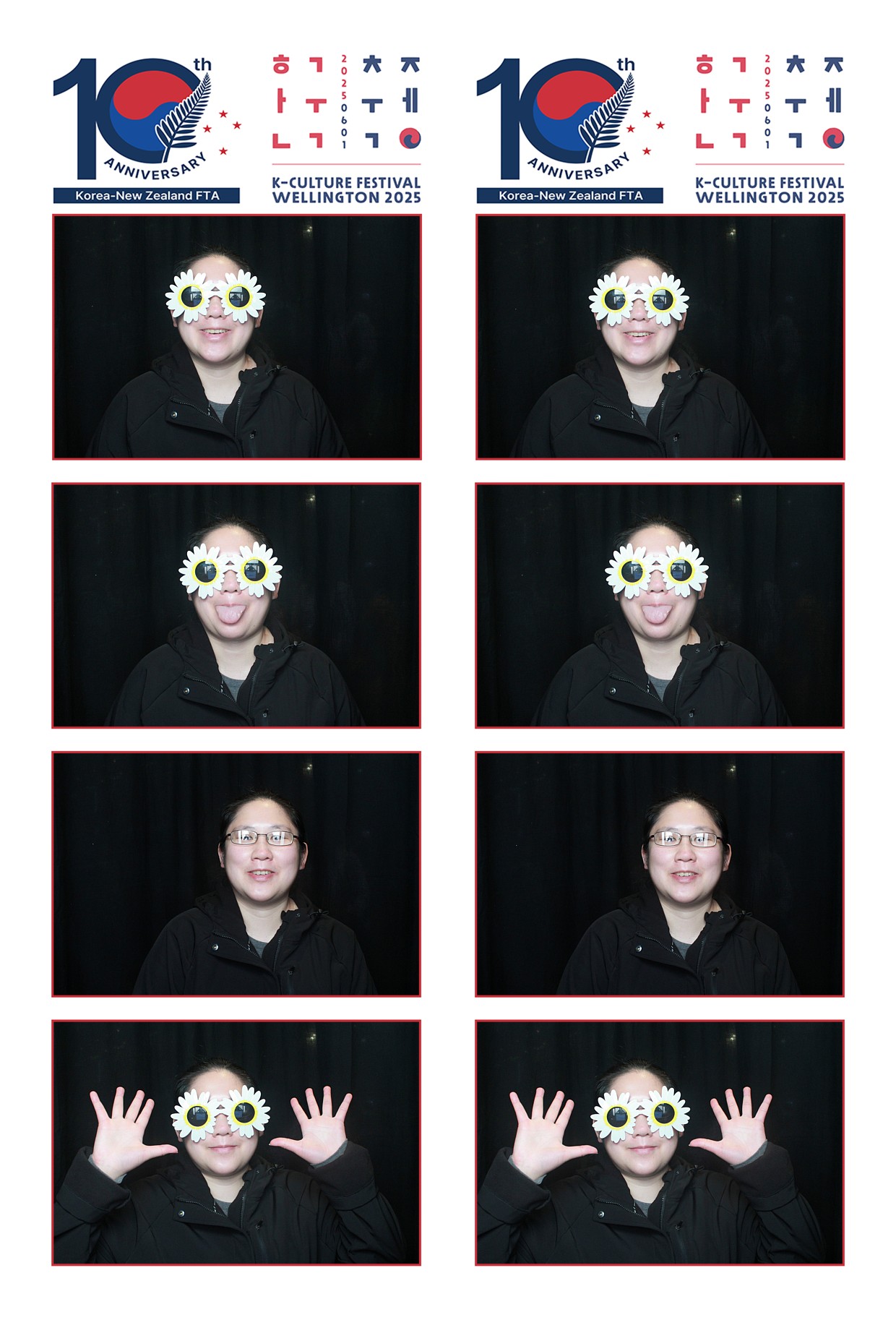 K-Culture Festival 2025 - Booth 2 | View more photos from the event at wgtngallery.classicphotobooths.co.nz/u/wgtncpbgallery/K-Culture-Festival-2025-Booth-2