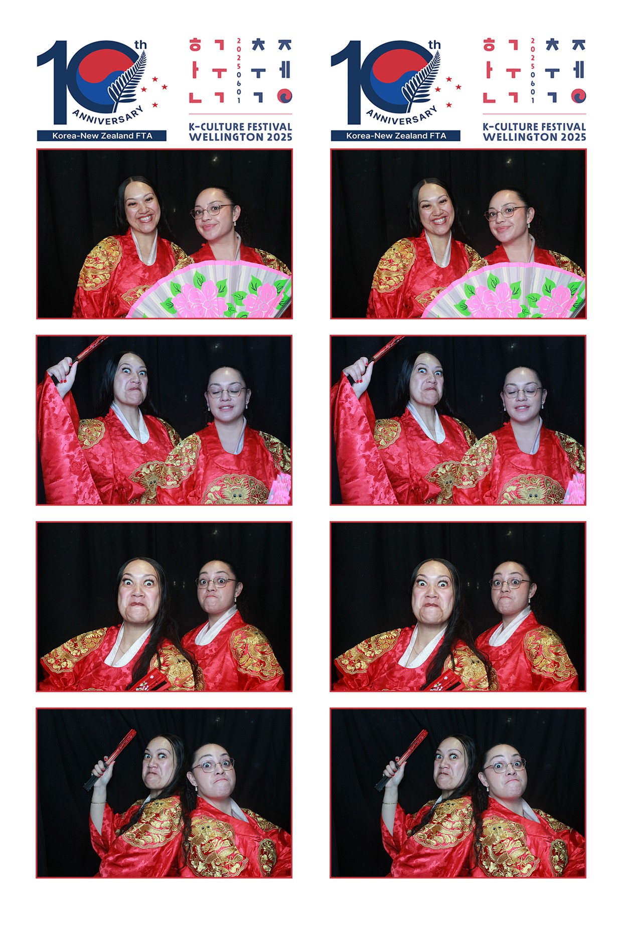 K-Culture Festival 2025 - Booth 2 | View more photos from the event at wgtngallery.classicphotobooths.co.nz/u/wgtncpbgallery/K-Culture-Festival-2025-Booth-2