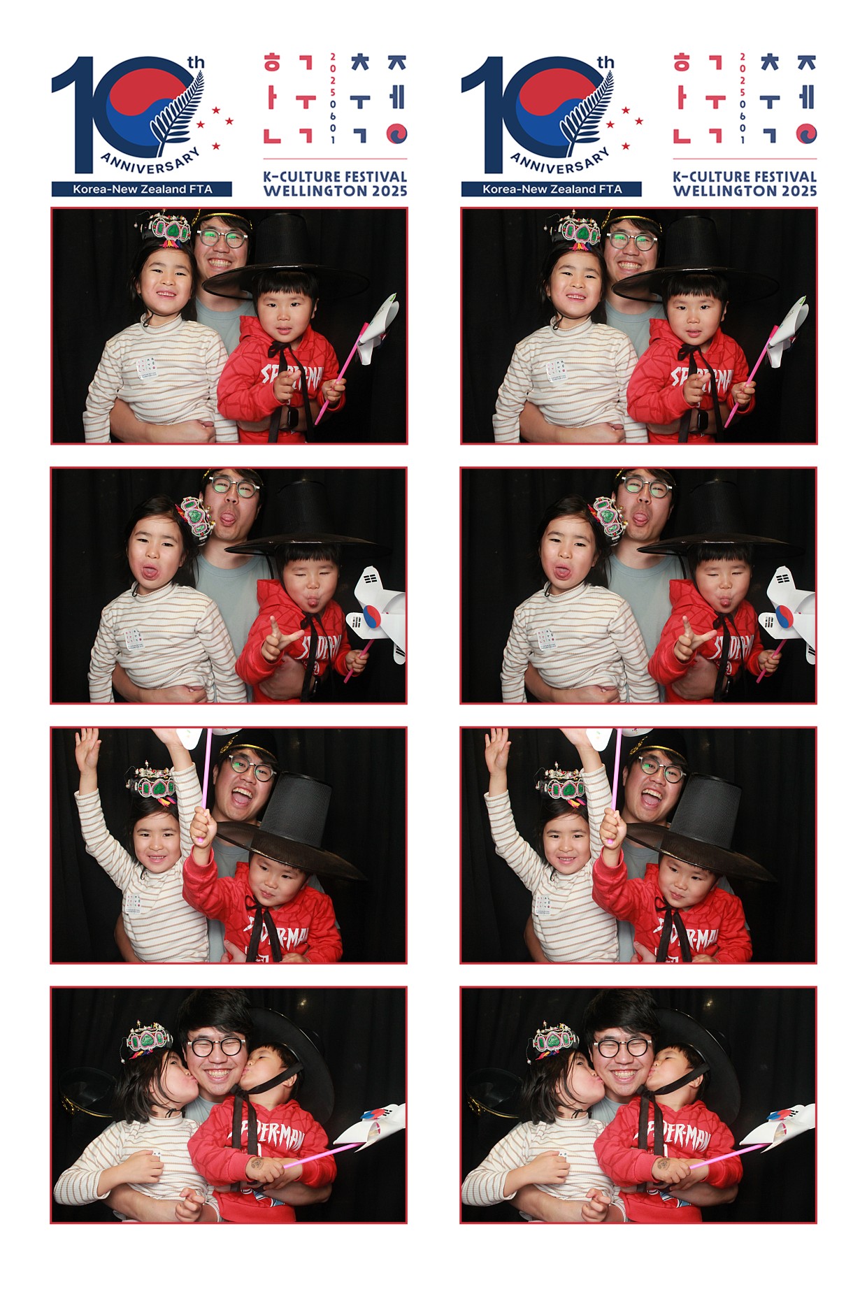 K-Culture Festival 2025 - Booth 2 | View more photos from the event at wgtngallery.classicphotobooths.co.nz/u/wgtncpbgallery/K-Culture-Festival-2025-Booth-2