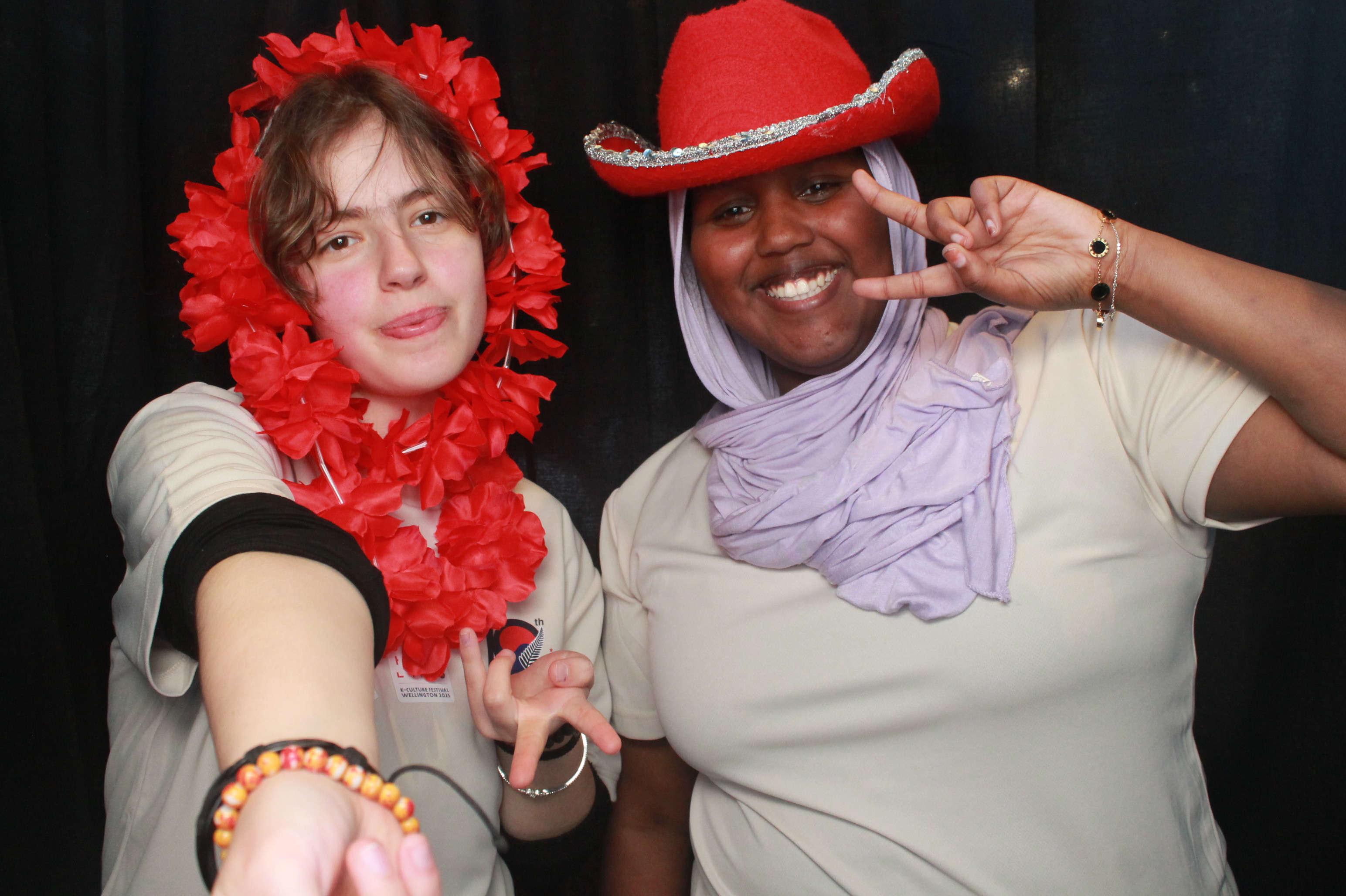 K-Culture Festival 2025 - Booth 2 | View more photos from the event at wgtngallery.classicphotobooths.co.nz/u/wgtncpbgallery/K-Culture-Festival-2025-Booth-2