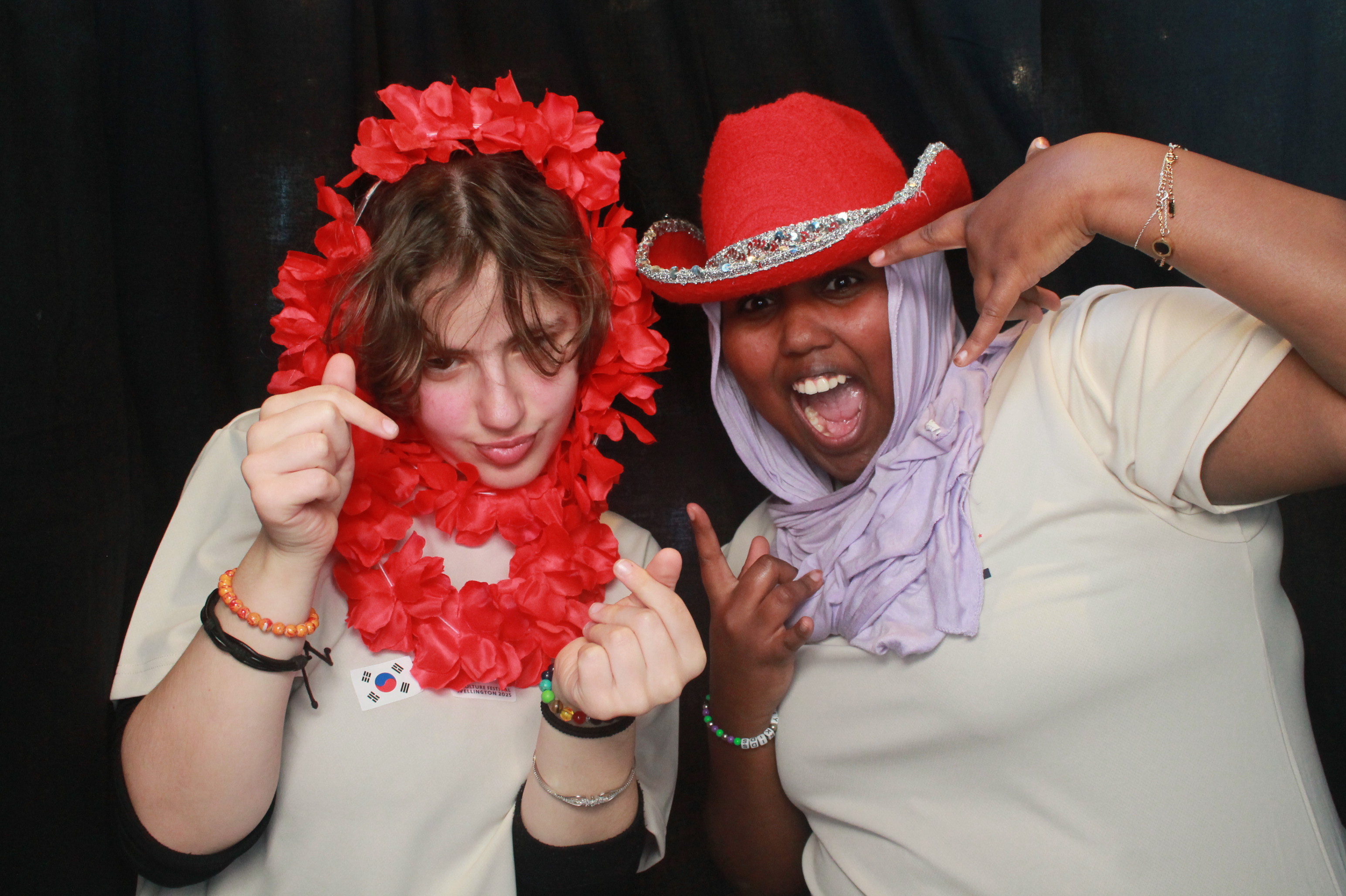 K-Culture Festival 2025 - Booth 2 | View more photos from the event at wgtngallery.classicphotobooths.co.nz/u/wgtncpbgallery/K-Culture-Festival-2025-Booth-2