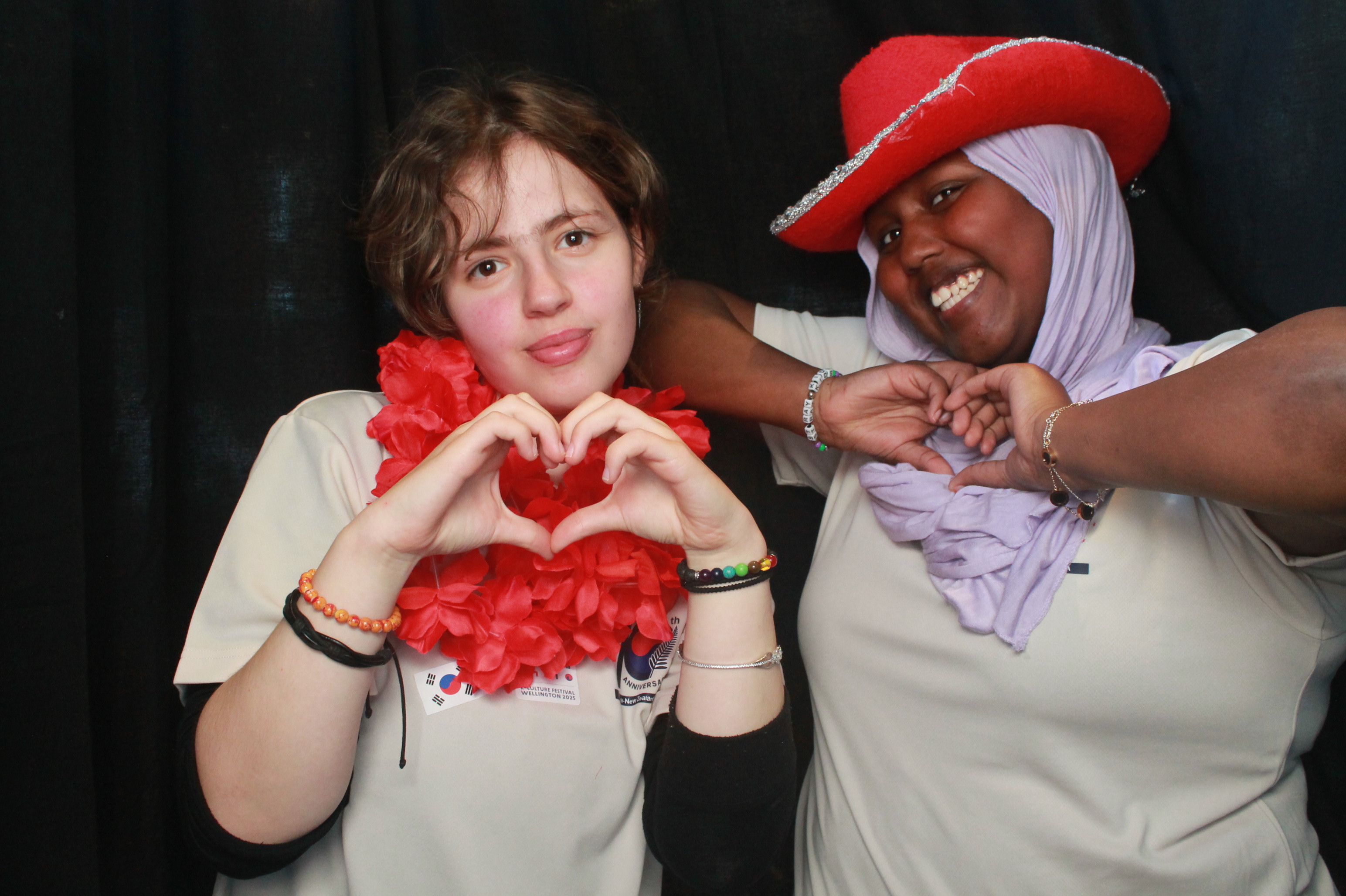 K-Culture Festival 2025 - Booth 2 | View more photos from the event at wgtngallery.classicphotobooths.co.nz/u/wgtncpbgallery/K-Culture-Festival-2025-Booth-2